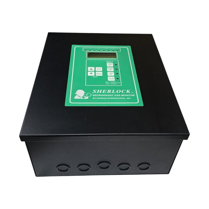 GENESIS INTL. 60-0037 SHERLOCK 804 (SHER804) REFRIGERANT GAS MONITOR 8-ZONE NSNP