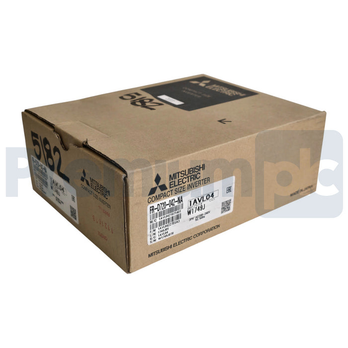 Mitsubishi FR-D720-042-NA FREQROL-D700 VFD/VSD Inverter 3-Ph 200-240V 1HP NSMP
