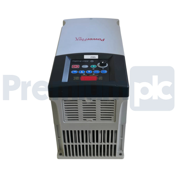 ALLEN BRADLEY 22B-D017N104 /A PowerFlex 40 AC DRIVE VFD 7.5kW/10HP 480V 3PH NSNP
