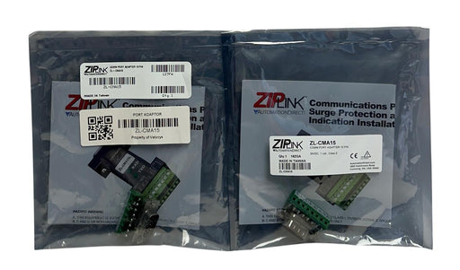 2 AUTOMATIONDIRECT ZIPLink ZL-CMA15 / ZLCMA15 COMM PORT ADAPTERS 15-PIN NSFS