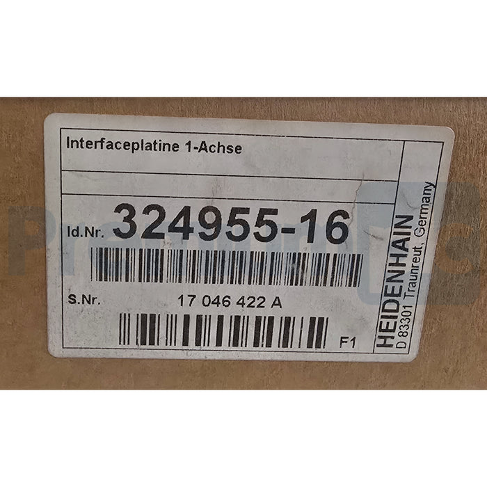 HEIDENHAIN 324955-16 Interface Board 1-Axis NC Range 342 955-16 32495516 NSMP