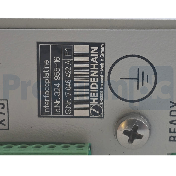 HEIDENHAIN 324955-16 Interface Board 1-Axis NC Range 342 955-16 32495516 NSMP