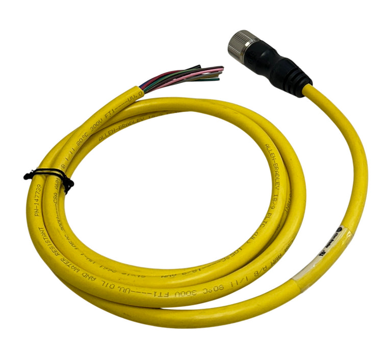 2 ALLEN BRADLEY 889MS-FX9EA-2 /C BULLETIN 889MS CORDETS / PATCH CORD M23 2M NSMP