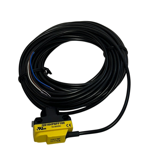 BANNER QS18VP6FF100 W/30 / 72095 WORLD-BEAM PHOTOELECTRIC SENSOR 10-30VDC NSMP