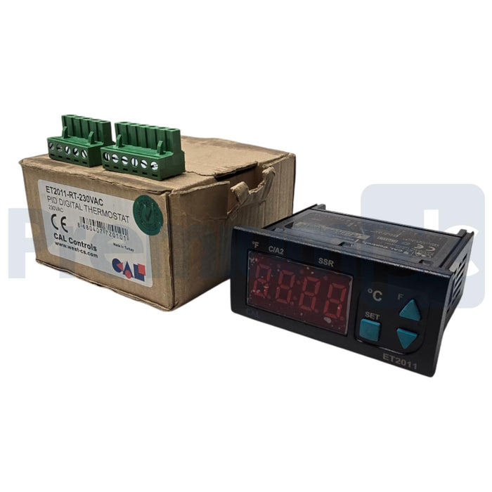 CAL Controls ET2011-RT-230 PID Temperature Controller 230VAC Pt100 RTD NSMP