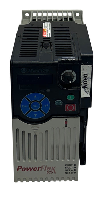 ALLEN BRADLEY 25B-D010N114 /A PowerFlex 525 AC DRIVE 4.0kW/5.0HP 3-PHASE USNP