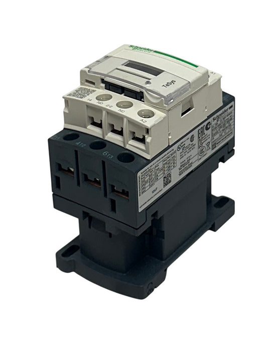 SCHNEIDER ELECTRIC LC1D12U7 TeSys IEC CONTACTOR 12A 7.5HP @ 480VAC 3PH NSMP