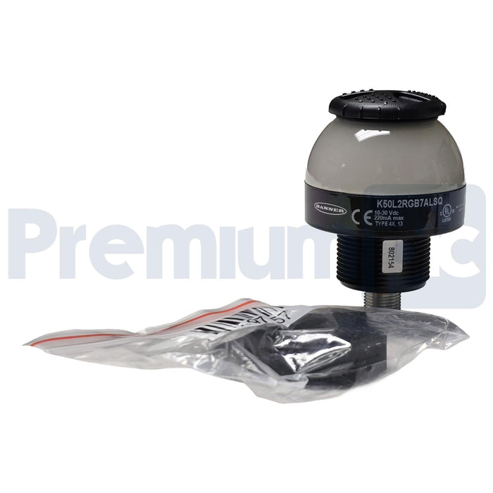 BANNER K50L2RGB7ALSQ K50 Pro Series RGB 7-Color Audible Indicator 802154 NSNP