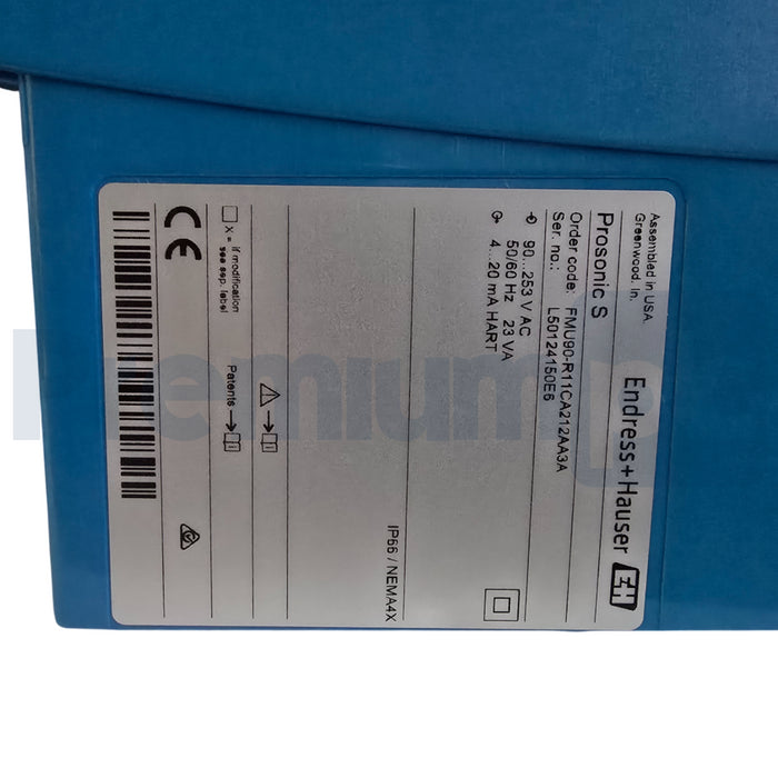Endress+Hauser FMU90-R11CA212AA3A Prosonic S Ultrasonic Level Transmitter NSMP