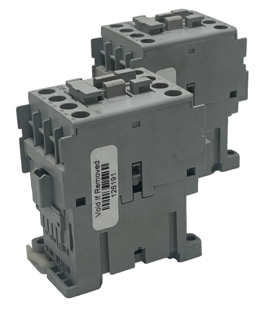 2 ALLEN BRADLEY 100-C09*10 /A IEC CONTACTOR 3P 9A, 110/120V COIL 100-C09D10 USPI