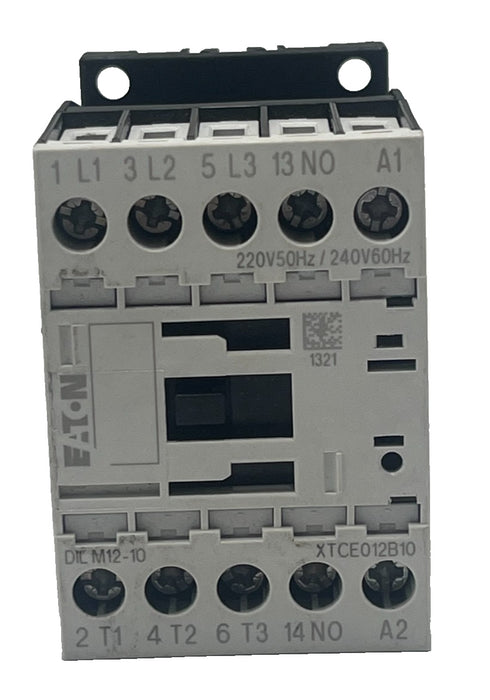 EATON DIL M12-10 / XTCE012B10 3-Pole IEC CONTACTOR XT IEC 12A 220V 50Hz NSNP