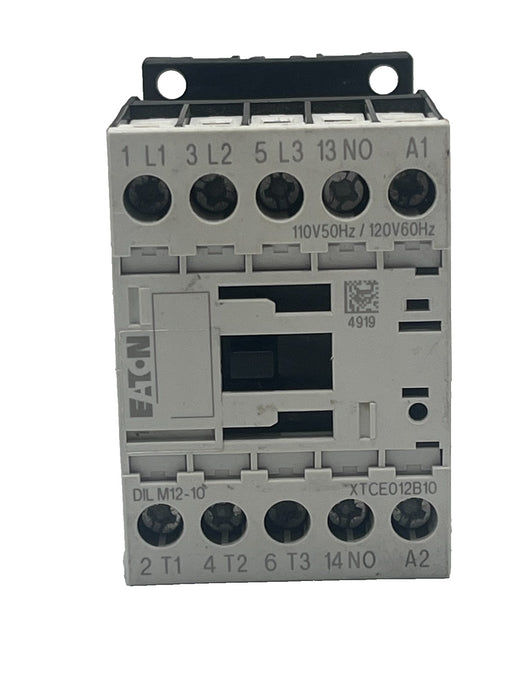 EATON DIL M12-10 / XTCE012B10 3-Pole IEC CONTACTOR XT IEC 12A 110V 50Hz NSNP