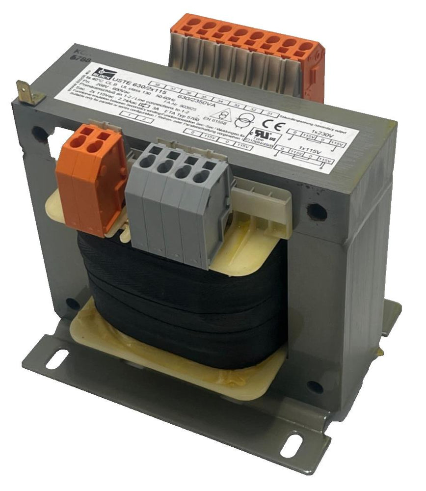 BLOCK USTE 630/2X115 630 VA Control‐/Isolating Transformer 2X115 V Output NSMP