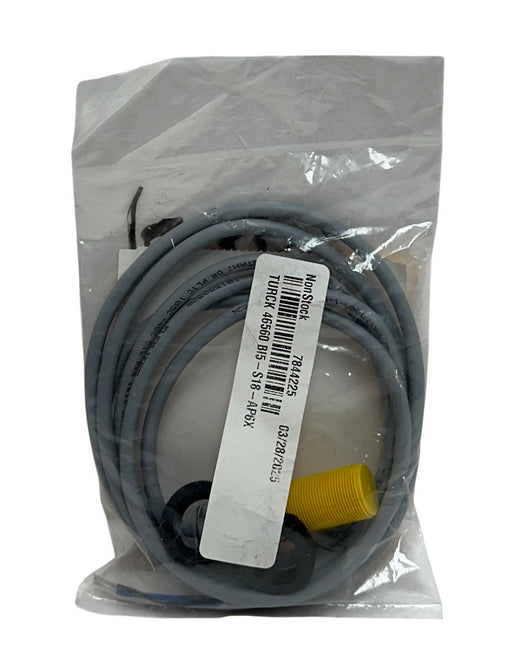 TURCK BI5-S18-AP6X / 46560 INDUCTIVE PROXIMITY SENSOR 10-30VDC 200mA 5mm 2M NSFS