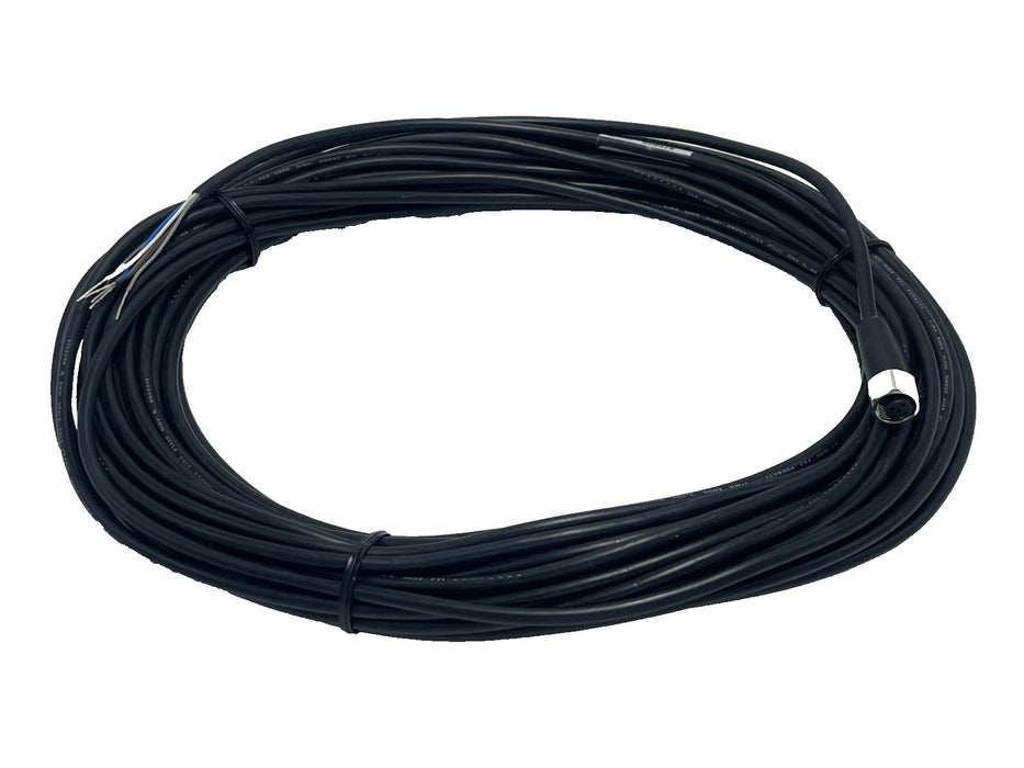 BANNER MQDC-WDSS-0560 5-Pin M12 Wash-Down Cordset, 18.29 m (60 ft), IP6,9 NSNP