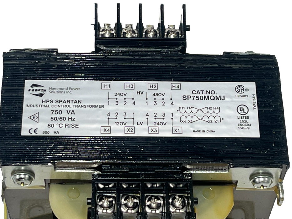 Dayton 31EG99 100 VA Control Transformer 240/480 V -  120 V Foot Mount, NSMP