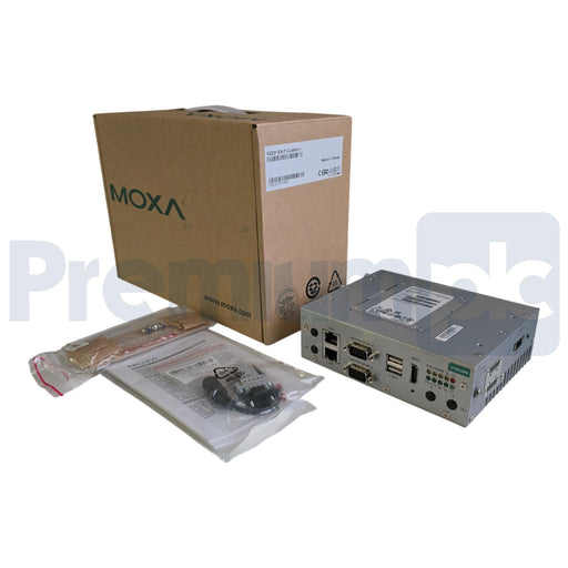 MOXA V2201-E4-T (Custom) V2201 DIN-rail x86 Computer IPC Intel Atom E3845 NSMP
