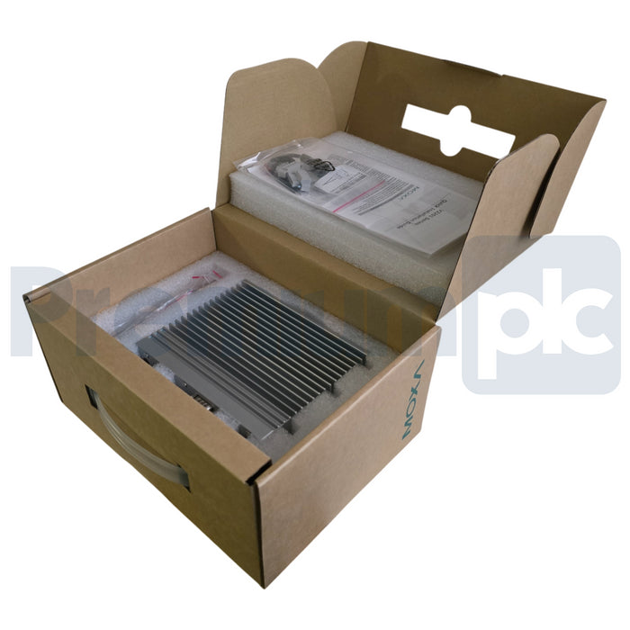 MOXA V2201-E4-T (Custom) V2201 DIN-rail x86 Computer IPC Intel Atom E3845 NSMP