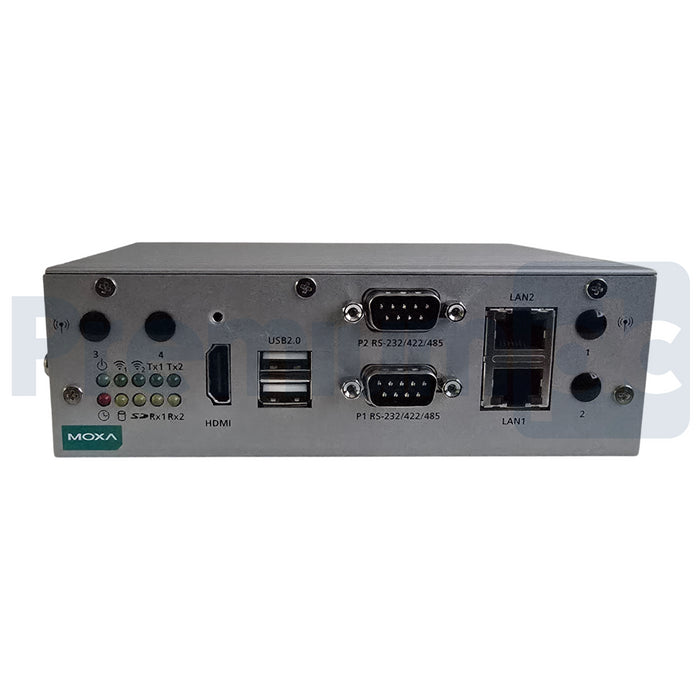 MOXA V2201-E4-T (Custom) V2201 DIN-rail x86 Computer IPC Intel Atom E3845 NSMP