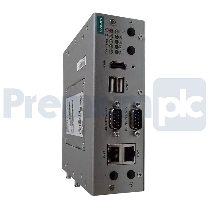 MOXA V2201-E4-T (Custom) V2201 DIN-rail x86 Computer IPC Intel Atom E3845 NSMP