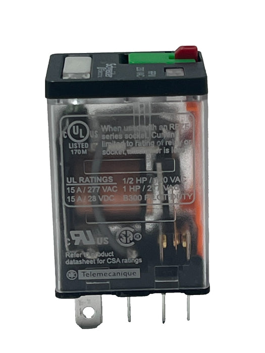 LOT OF 11 Schneider Electric RPM22P7 Power Plug-In Relay 230V AC 15A DPDT w/ LED