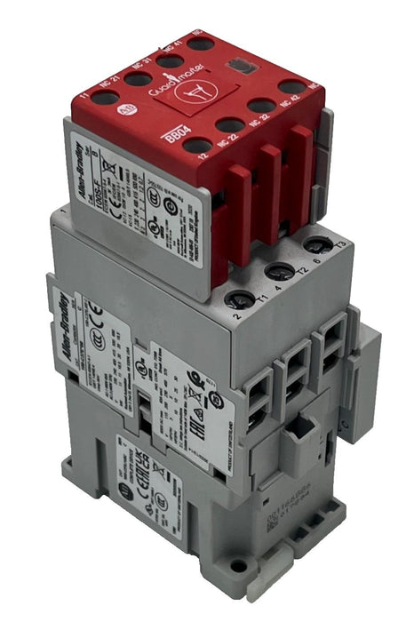 ALLEN-BRADLEY 100S-C37EJ14BC Ser C GUARDMASTER CONTACTOR 37A 600V 24VDC Coil 4P