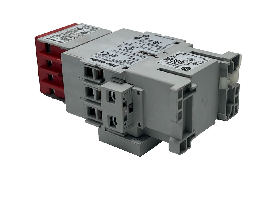 ALLEN-BRADLEY 100S-C37EJ14BC Ser C GUARDMASTER CONTACTOR 37A 600V 24VDC Coil 4P