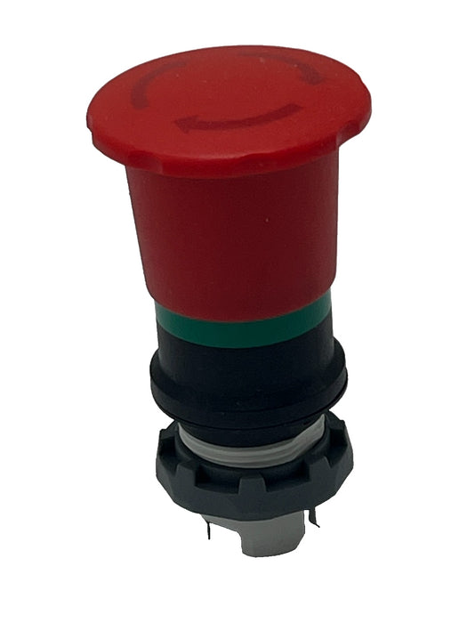 LOT OF 2 ABB 1SFA611523R1001 MPET4-10R Emergency Stop Button 40mm Red Mushroom