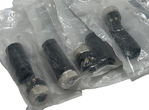 LOT OF 4 Murr Elektronik 7000-17321-0000000 M12 Female Connector 8-Pin A-Coded