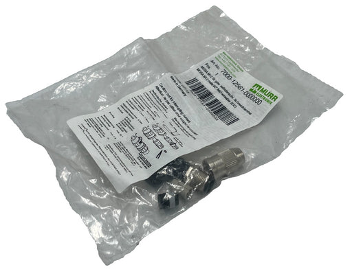 (3) Murr Elecktronik 7000-12561-0000000 M12 Cordset Male Straight 4Pin 5m Cable