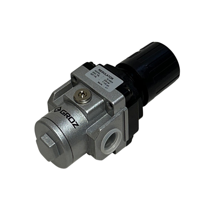 GROZ AIR R14924 / 36JN43 AIR REGULATOR 3/8'' NPT 225PSI MAX 7-140PSI SET NSMP