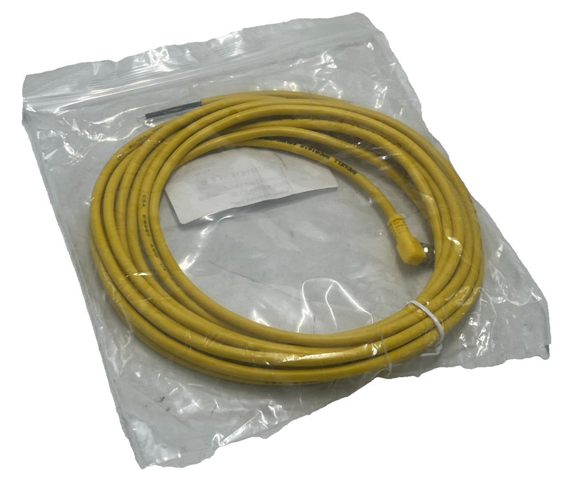 Radwell RAD01618 M8 Pico Female Right Angle 3-Pin Cord Set 5m PVC Cable, NSMP