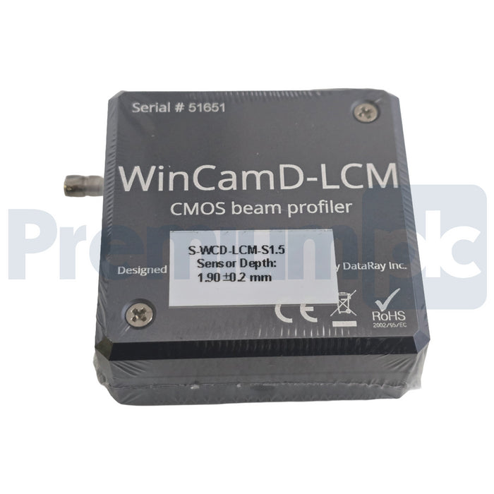 DataRay WinCamD-LCM CMOS Beam Profiler S-WCD-LCM-S1.5 Wavelength 355-115 NSMP