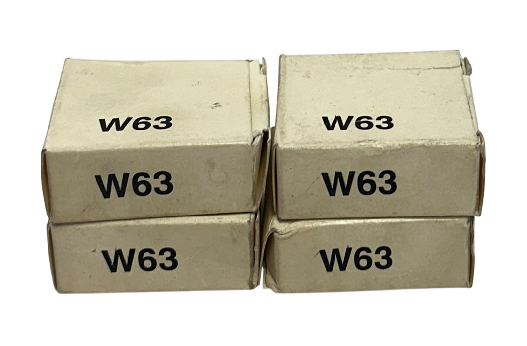 4 ALLEN BRADLEY W63 HEATER ELEMENTS TYPE W / W SERIES BULLETIN 500 STARTERS NSFS