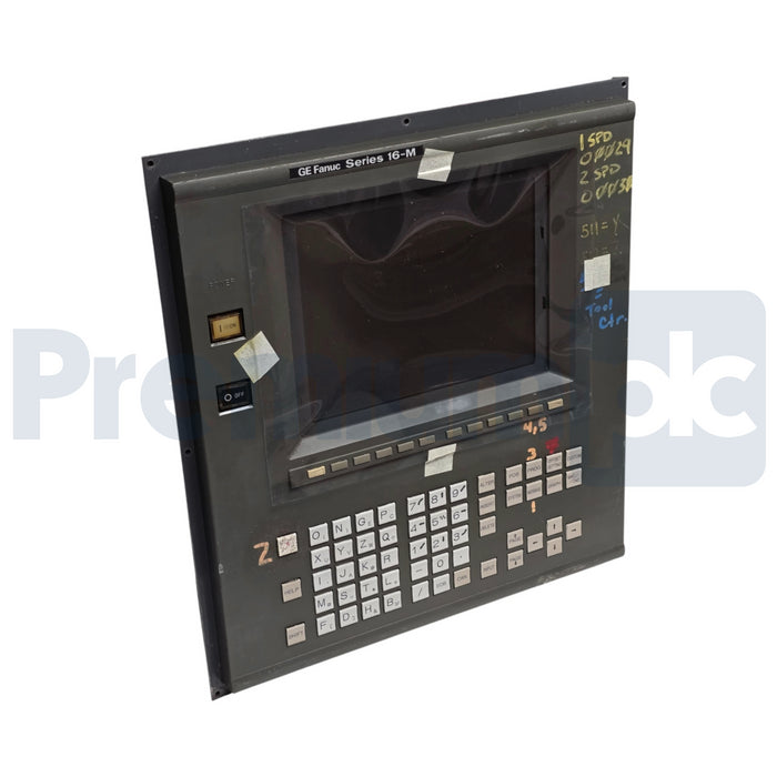 GE Fanuc A02B-0200-C062/MBR Series 16-M LCD/MDI Unit 9.5" CNC Operator Panel REP