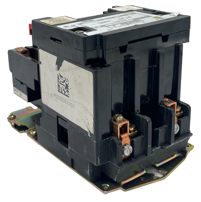 SQUARE D 8536SDO1V01 NEMA Size 2 Ser. A Magnetic Motor Starter 24 VAC 60 HZ COIL