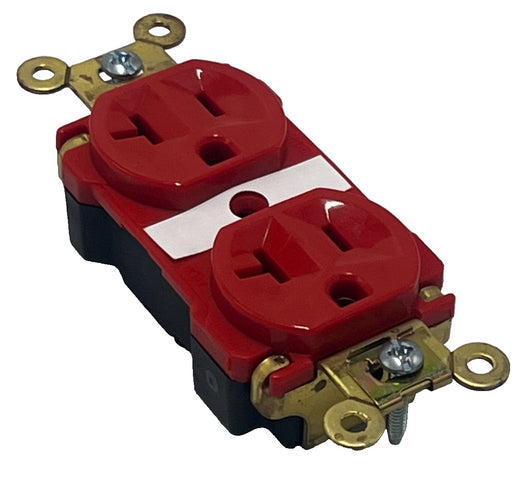 PASS & SEYMOUR LEGRAND PT5362-ARED / PT5362ARED DUPLEX RECEPTACLE 20A NSMP