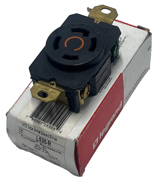 LEGRAND L530-R Twist-Lock Single Receptacle 30A 125V NEMA L5-30R, NSMP
