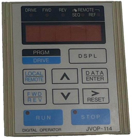 YASKAWA JVOP-114 JVOP114 Keypad Operator Interface for Varispeed 616G5 Drive