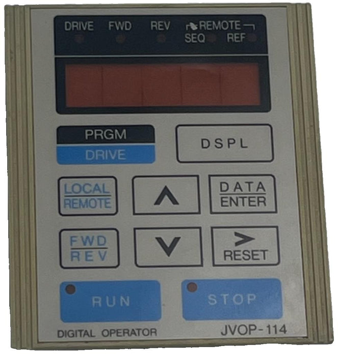 YASKAWA JVOP-114 JVOP114 Keypad Operator Interface for Varispeed 616G5 Drive