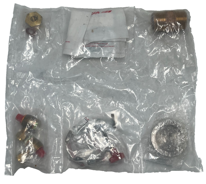 EDWARDS VACUUM KIT: C10517395 NW50 CENTERING RING & C10516401 NW40 CLAMPING RING