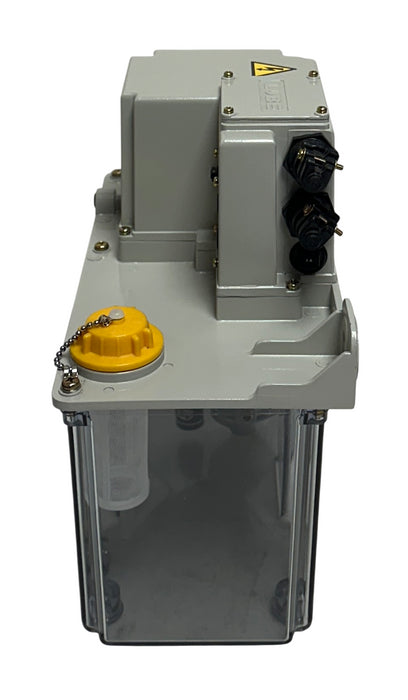 LUBE CORP AMO-II-150S / MYLUB-21 LUBRICATION PUMP / TANK 110VAC 180cc/MIN NSNP