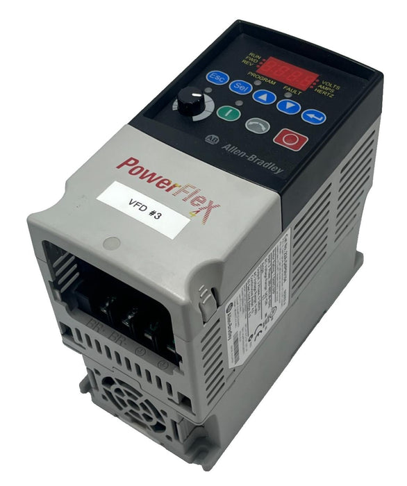 ALLEN-BRADLEY 22A-D4P0N104 Ser A PowerFlex 4 VFD 2 HP 480V 3PH AC Drive