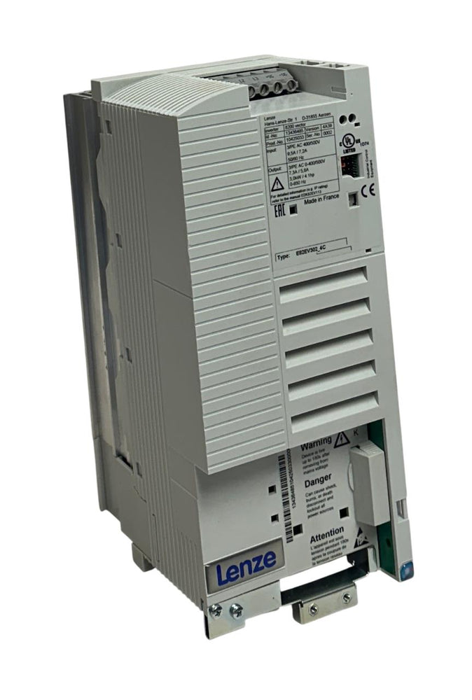 LENZE E82EV302_4C / E82EV302K4C VER. 4A39 8200 VECTOR INVERTER 3kW 13436485 NUPI