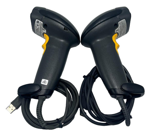 (2) ZEBRA DS4208-SR0007WR Corded 2D Barcode Scanners W/ USB Cables, NSNP