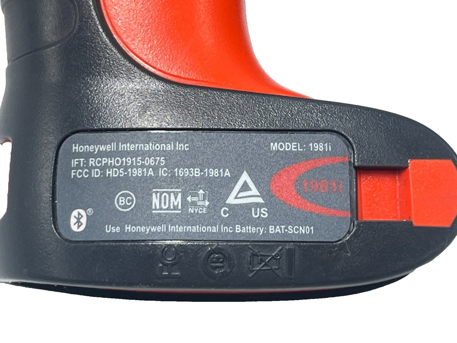HONEYWELL 1981iFR-3 Granit Industrial 2D Barcode Scanner w/ CCB02 Base & Cable