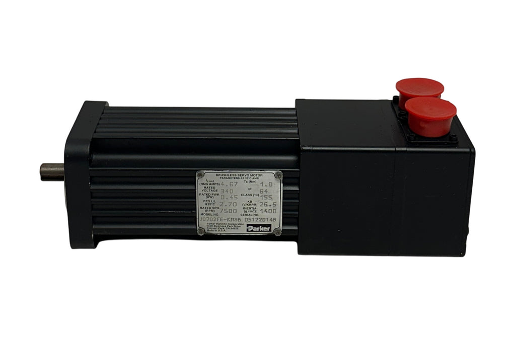 PARKER J0702FE-KMSB / J0702FEKMSB BRUSHLESS SERVO MOTOR 0.45kW / 340V IP64 USNP