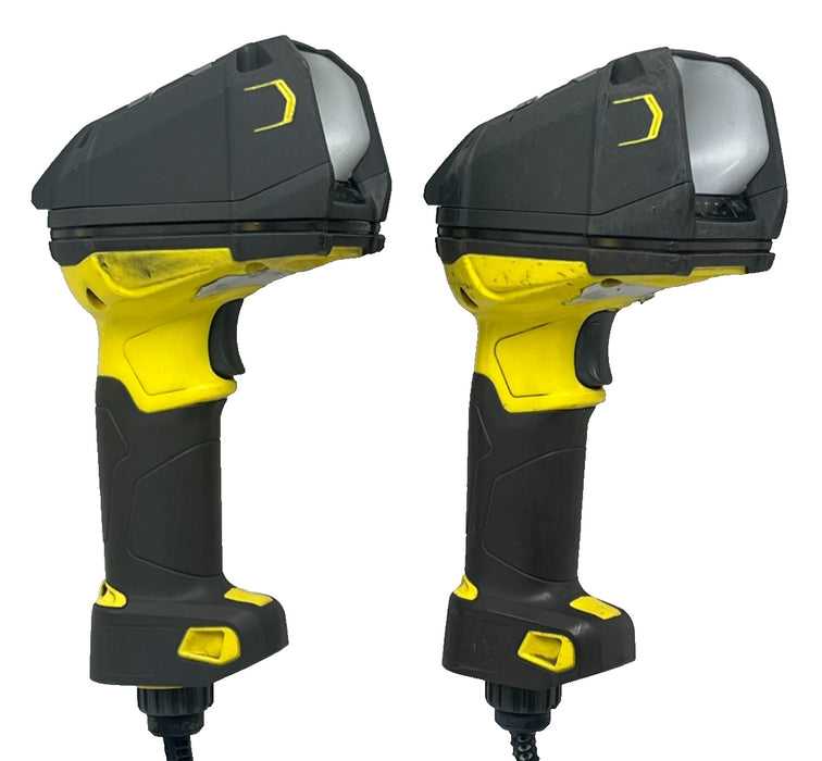 LOT OF 2 COGNEX DM8700DX-USB Corded 2D DPM Barcode Scanners w/ 1000000976 Cables