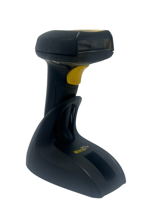 WASP WWS-800 Wireless Barcode Scanner w/ Base, USB/Charging Cable, 2 Batteries