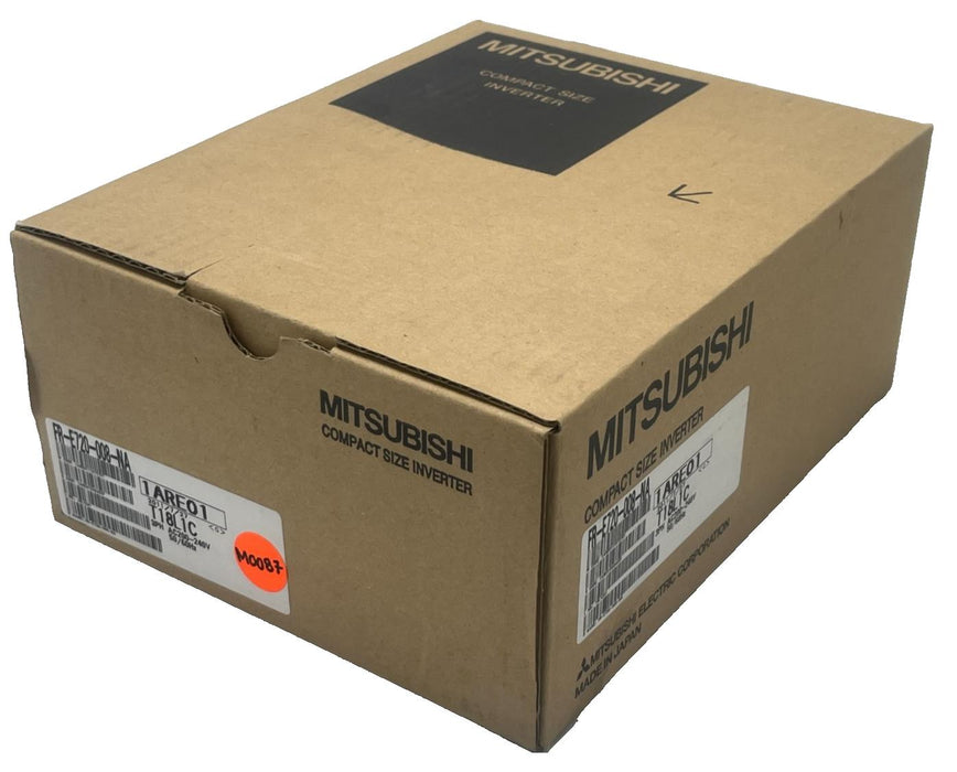 MITSUBISHI FR-E720-008-NA 0.5HP VFD Inverter 3PH 200-240V AC Drive FR-E700 Ser.